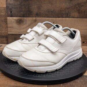 BROOKS ADDICTION WLK WALKER MENS ATHLETIC SHOES DOUBLE STRAP WHITE SIZE 13EE